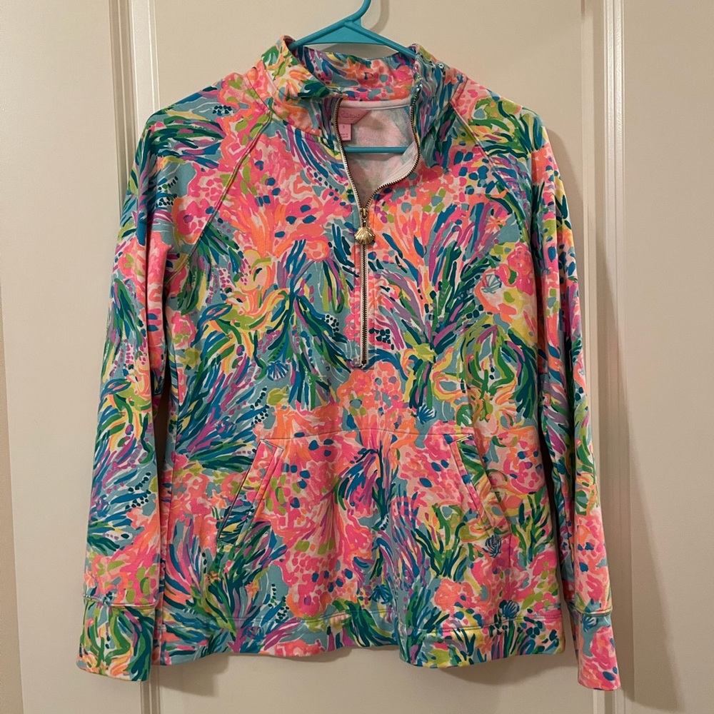 Lily Pulitzer quarter zip